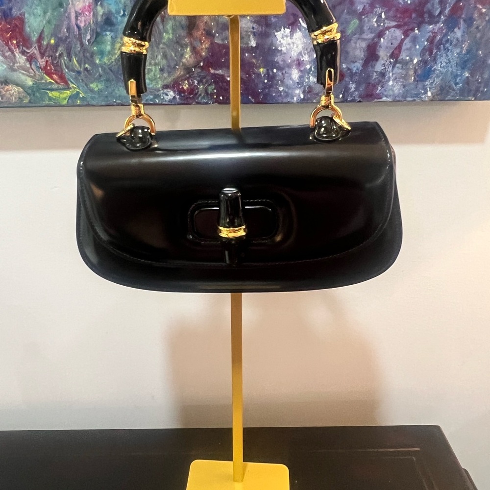 Gucci bamboo top handle mini bag - Picture 2 of 7